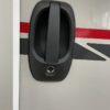 Tegos Aufbautür ohne Rahmen Wohnmobil, weiß/grau