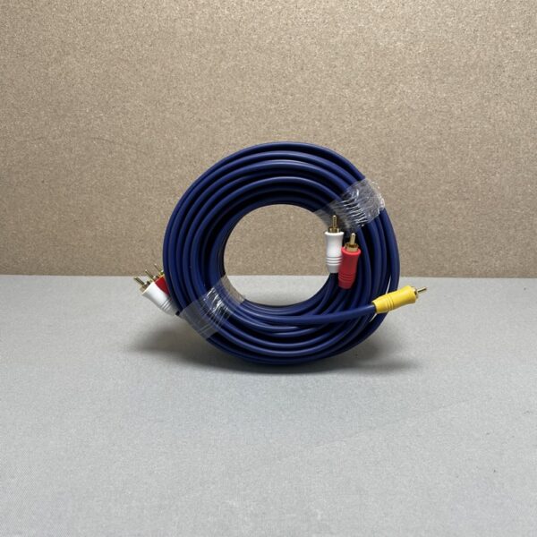 Caratec Cinch- A/V-Leitung, 10m