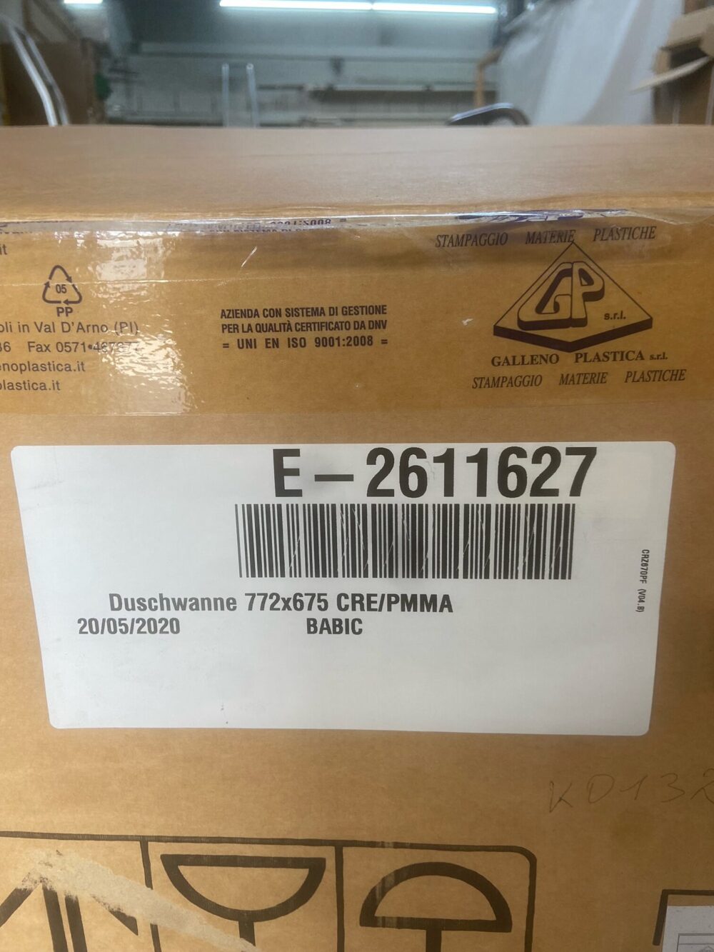 Duschwanne Eura Mobil, 772 x 675 mm