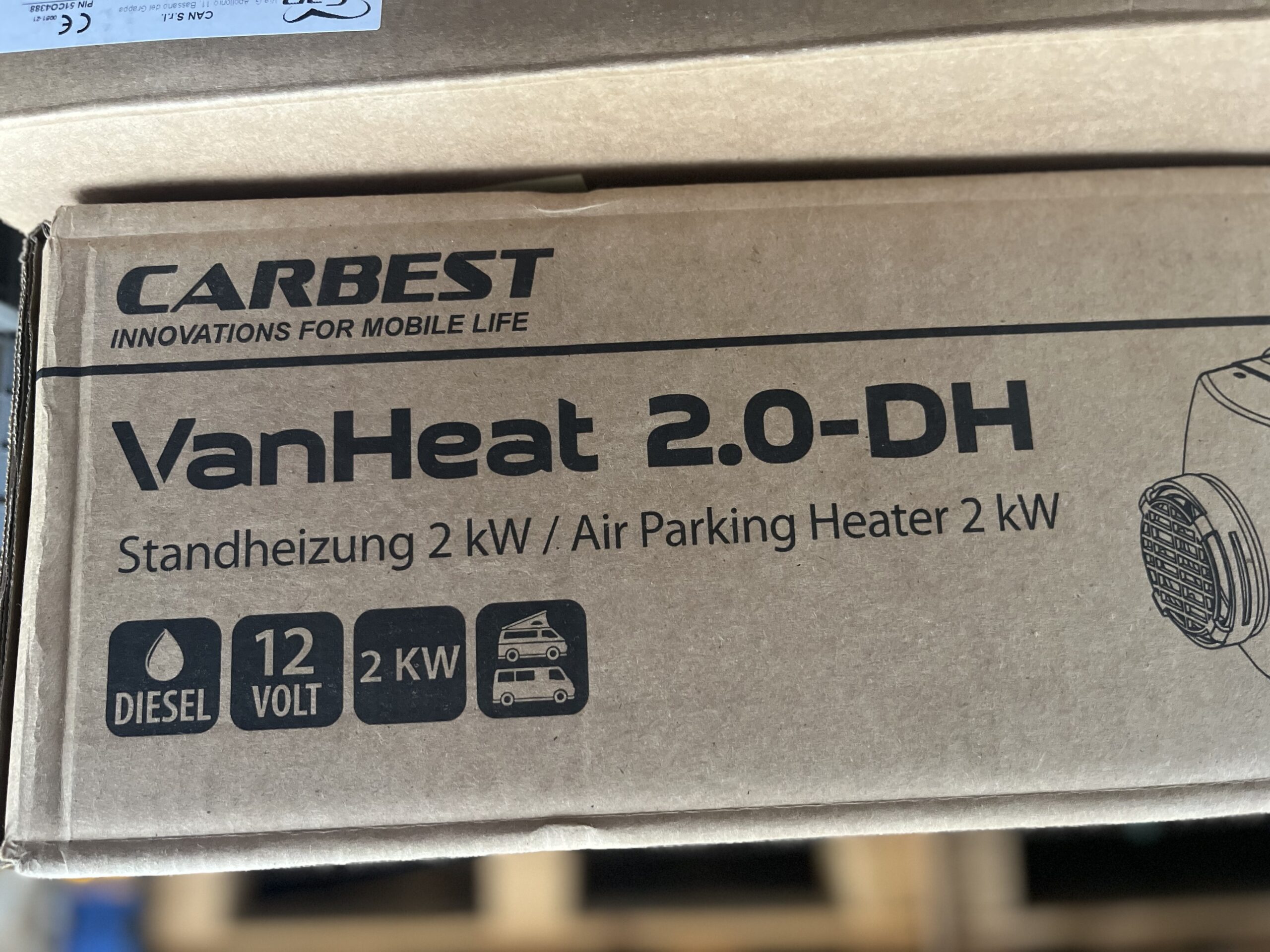 Carbest Diesel Standheizung VanHeat 2 kW – Ersatzteile für Wohnmobil