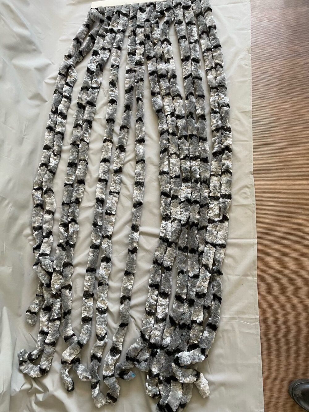 Flauschvorhang, Arisol Srl, ca. 56 x 185 cm