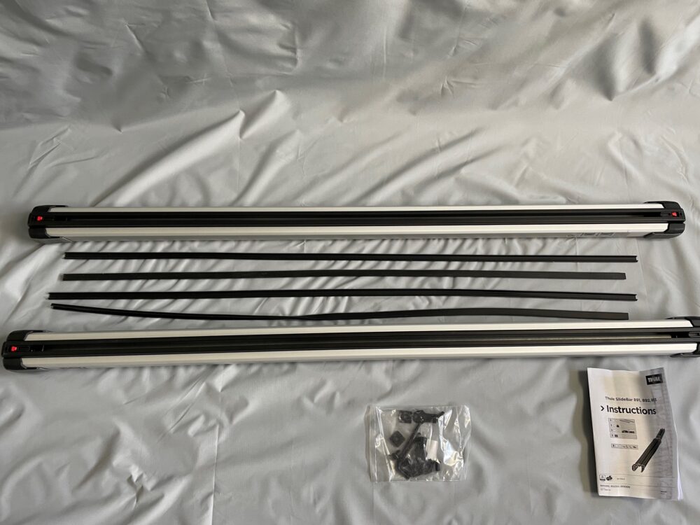 Lastenträger- Rohre ca. 164cm, Thule Slide Bar 891, 892, 893