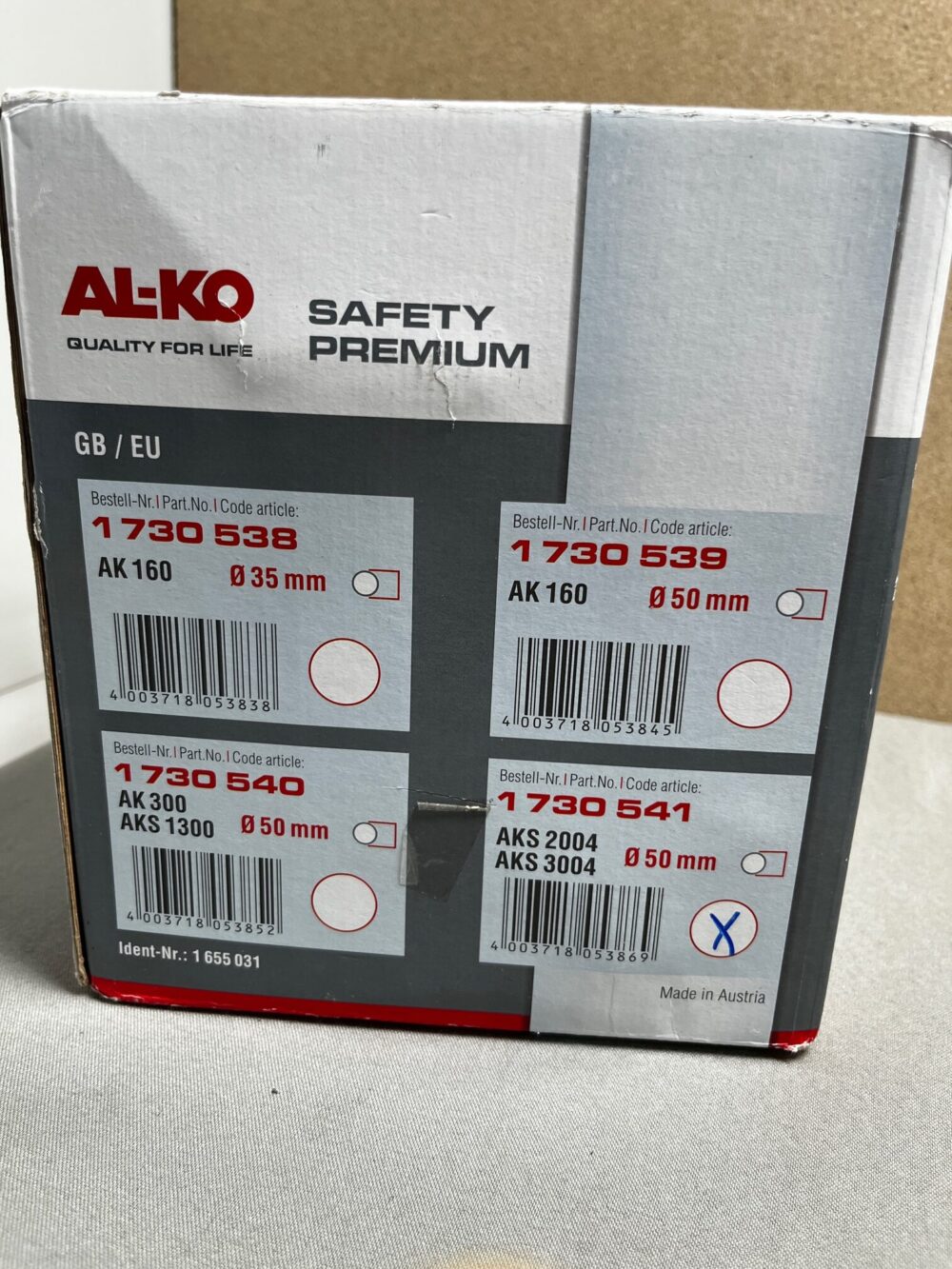 AL-KO Diebstahlsicherung Safety Premium AKS2004/3004