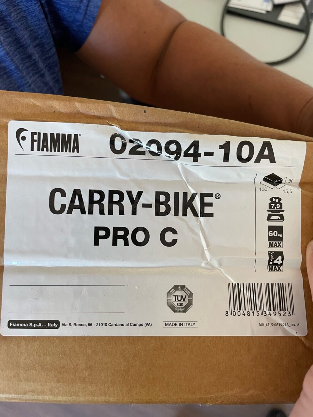 Fiamma Carry Bike Pro C Fahrradträger für Wohnmobil