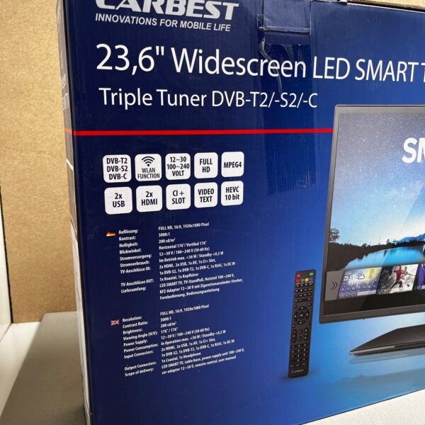 Carbest 23,6`` Widescreen LED Smart TV