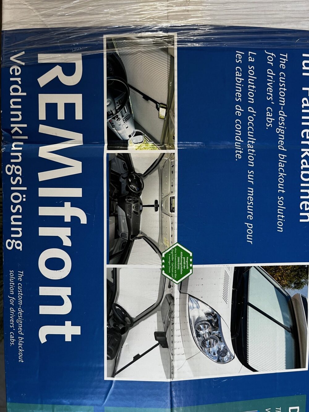 Remis Remifront Verdunklungslösung Fahrerkabine Sprinter/VW Crafter >2006 links