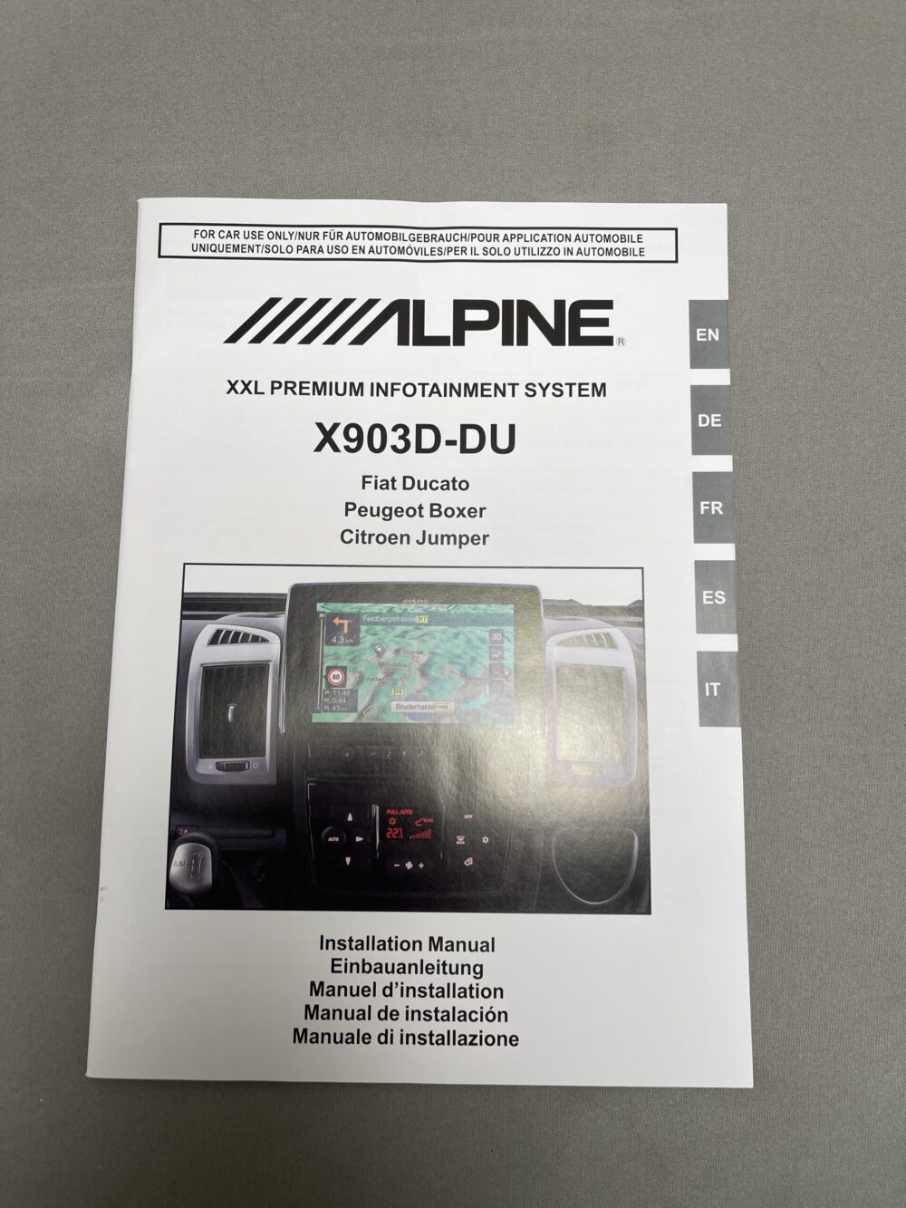 Alpine XXL Premium Infotainment System X903D-DU