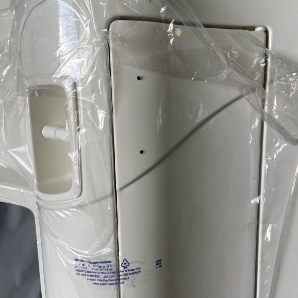 Galleno Plastica Waschtisch Waschbecken recht 910x300x810 mm weiß Wohnmobil