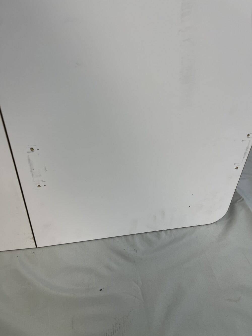 Klappere Tischplatte 76x58 cm weiß