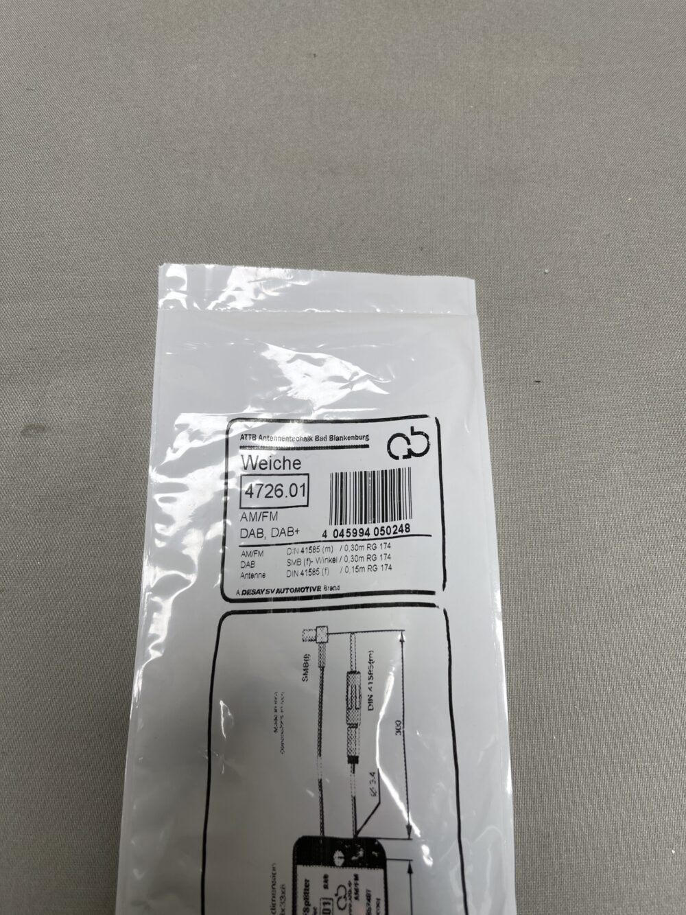 Kronauer Verteiler/Splitter AM/FM Weiche aktiv