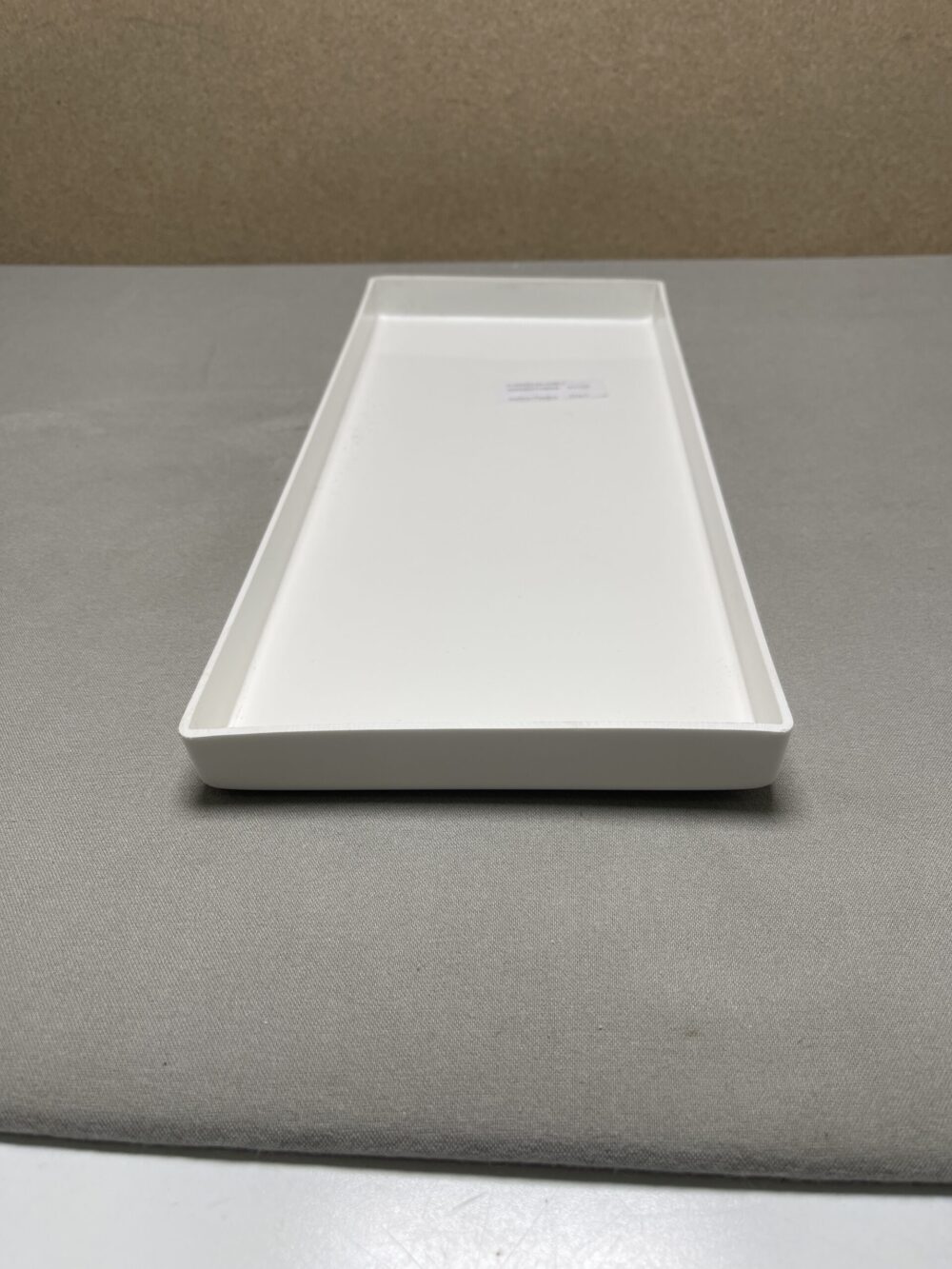 Plastikschale weiß (Galleno Plastica) 15,5 x 35,5 cm