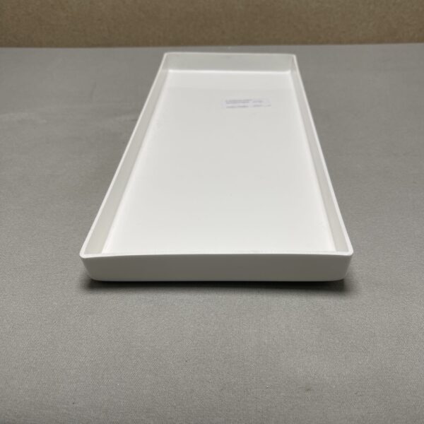 Plastikschale weiß (Galleno Plastica) 15,5 x 35,5 cm