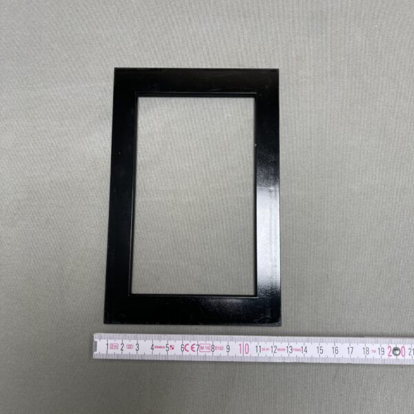 Rahmen schwarz für Bedienpanel 19,5x13cm