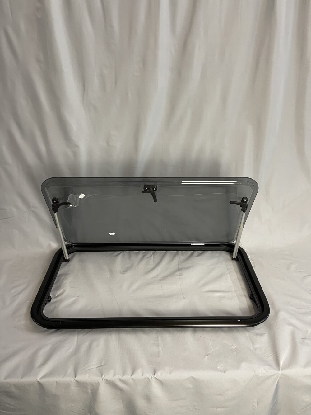 Ausstellfenster mit Rahmen, Dometic, 800 x 450 mm, schwarz