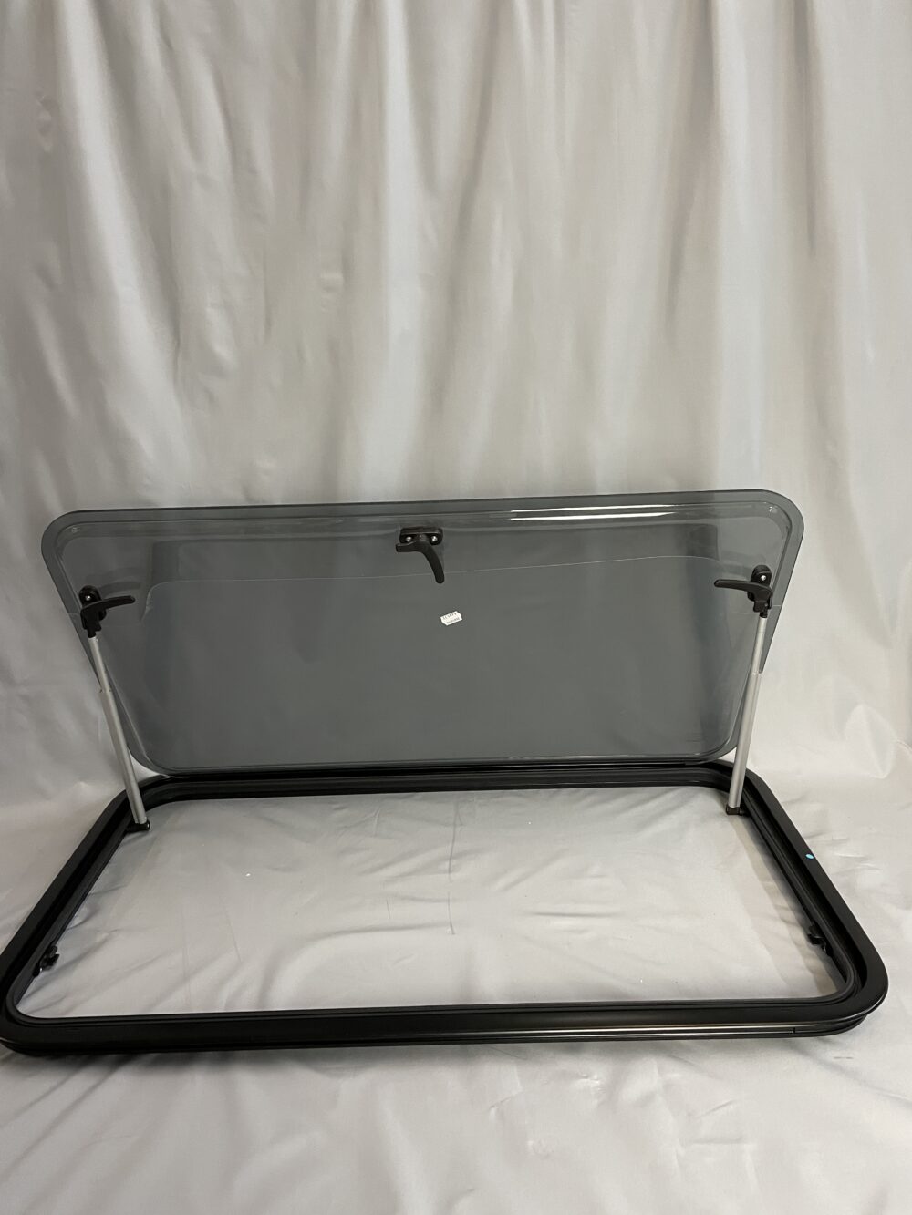 Ausstellfenster mit Rahmen, Dometic, 900 x 520 mm, schwarz getönt