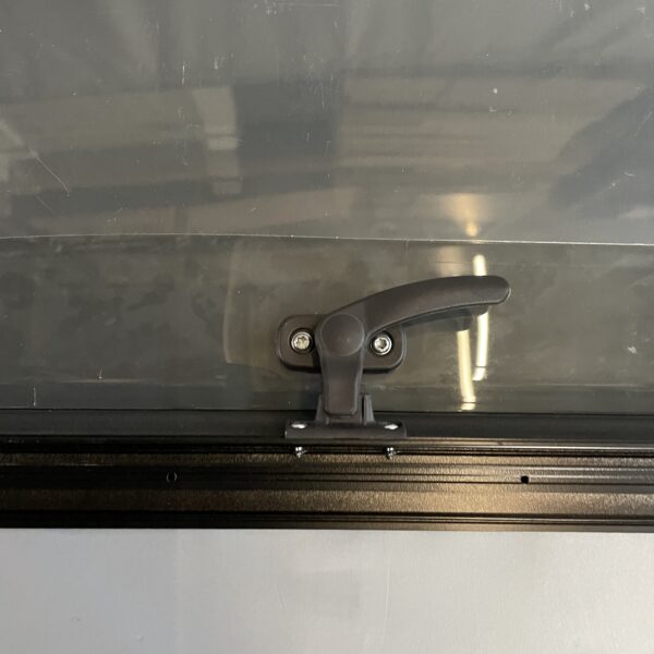 Ausstellfenster S7 P mit Rahmen, Dometic, 800 x 450 mm, schwarz getönt