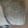 Capiro Klub Polsterstoff Möbelstoff blau creme Breite 140cm 10 Meter