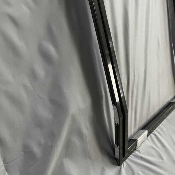 Klappenrahmen 850x1069mm - Winkel untere Kante 15° - grau -  Niesmann & Bischoff