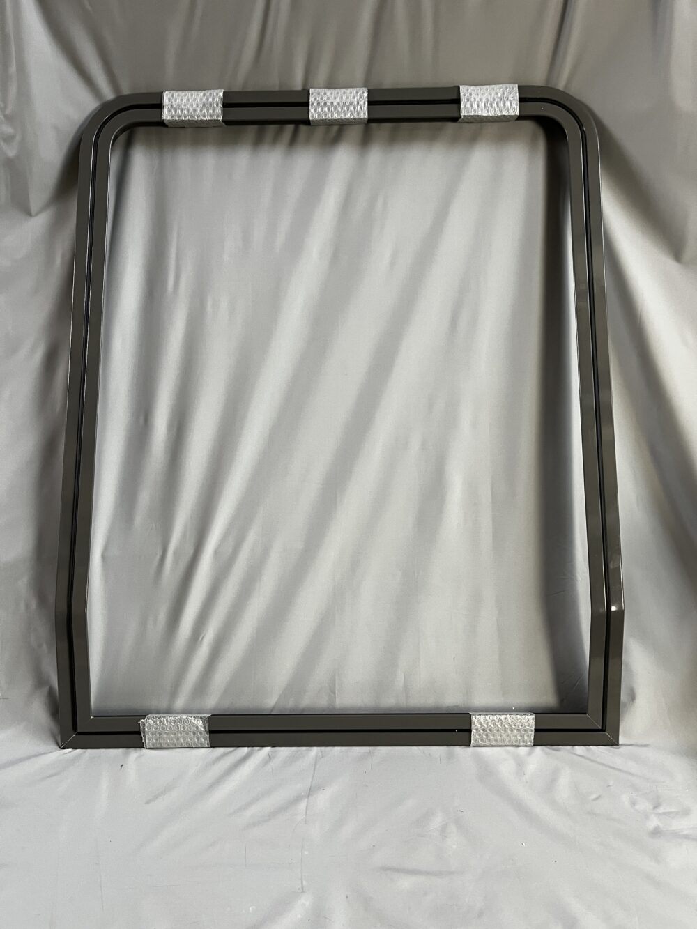 Klappenrahmen 850x1069mm - Winkel untere Kante 15° - grau -  Niesmann & Bischoff