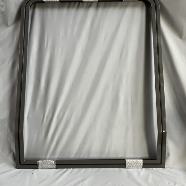 Klappenrahmen 850x1069mm - Winkel untere Kante 15° - grau -  Niesmann & Bischoff