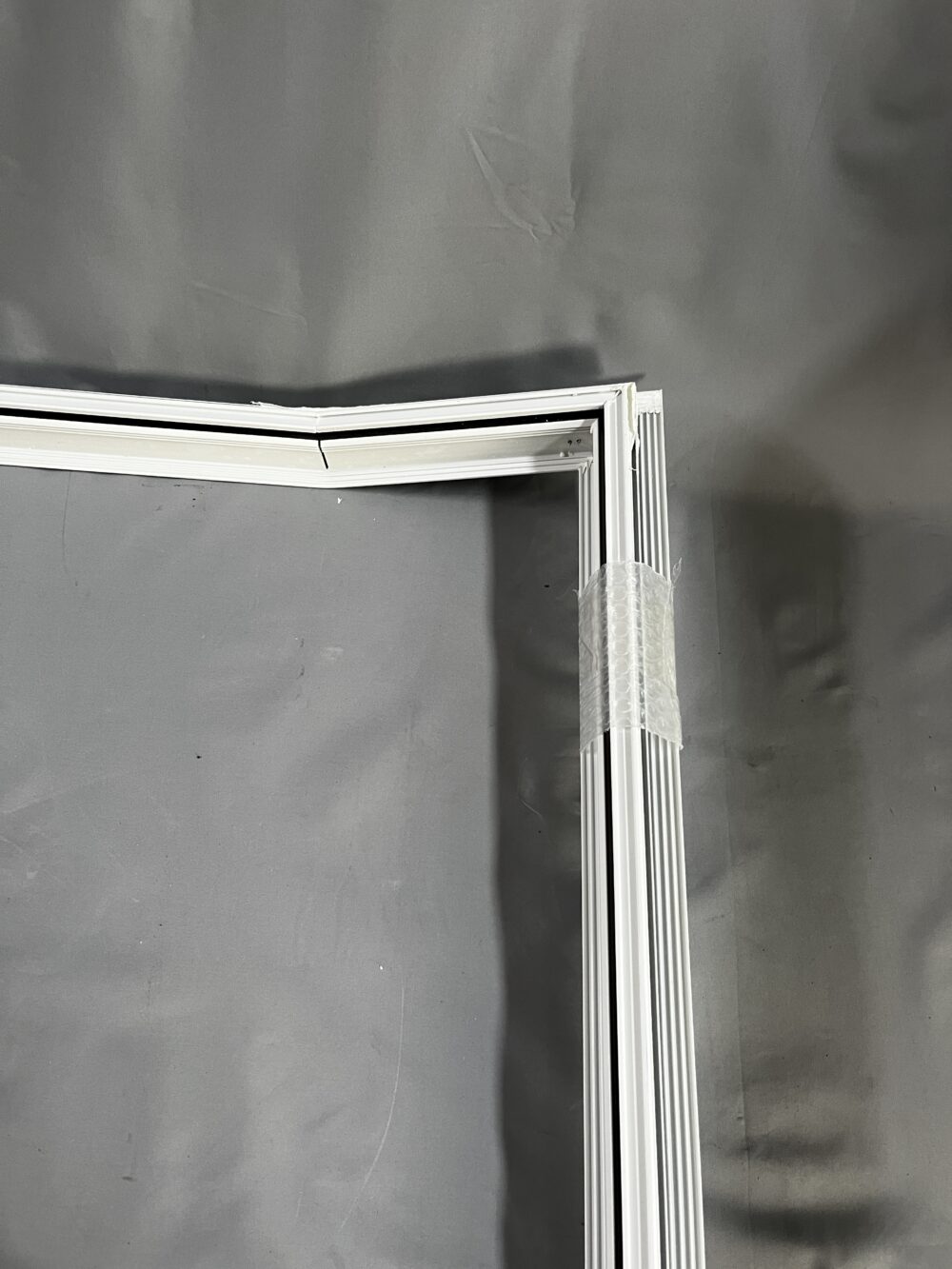 Klappenrahmen 850x1069mm - Winkel untere Kante 15° - weiß -  Niesmann & Bischoff