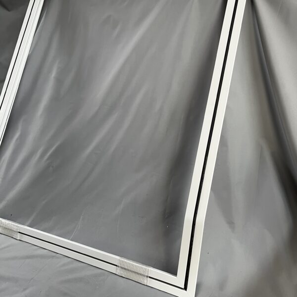 Klappenrahmen 850x1069mm - Winkel untere Kante 15° - weiß -  Niesmann & Bischoff