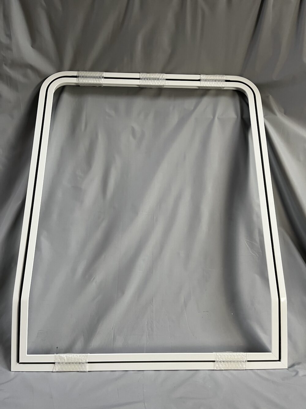 Klappenrahmen 850x1069mm - Winkel untere Kante 15° - weiß -  Niesmann & Bischoff