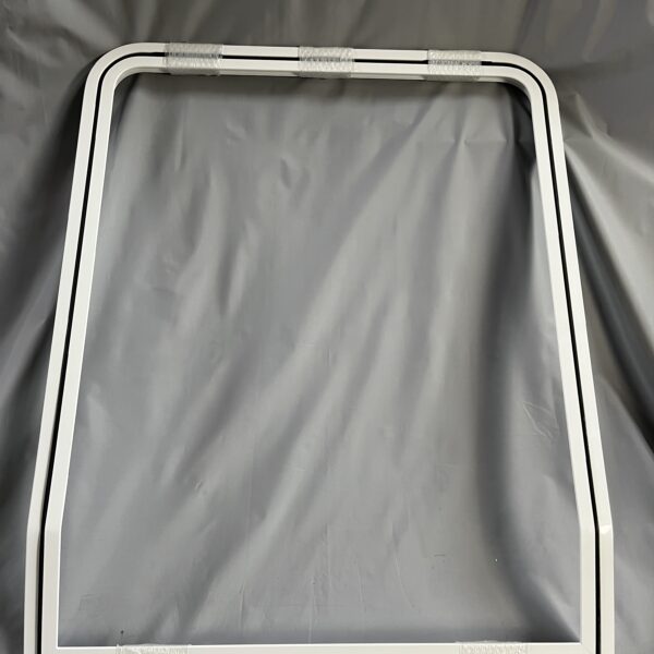 Klappenrahmen 850x1069mm - Winkel untere Kante 15° - weiß -  Niesmann & Bischoff