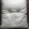 Niesmann & Bischoff Echtlederkissen mit Klett creme 50x58cm
