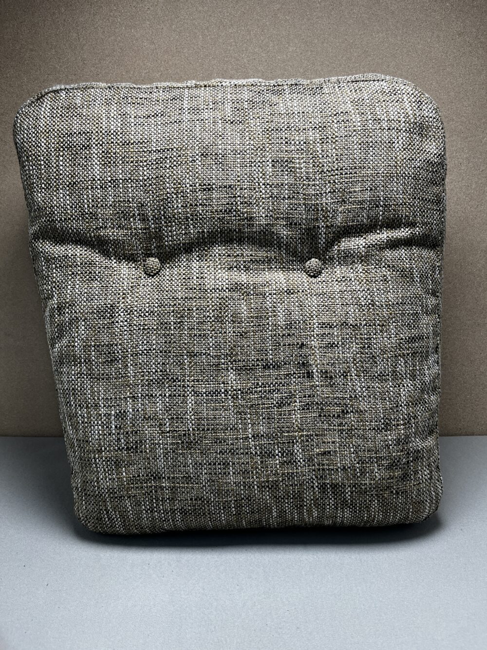 Niesmann & Bischoff Kissen braun beige Strukturstoff 40/48x50x18/8cm
