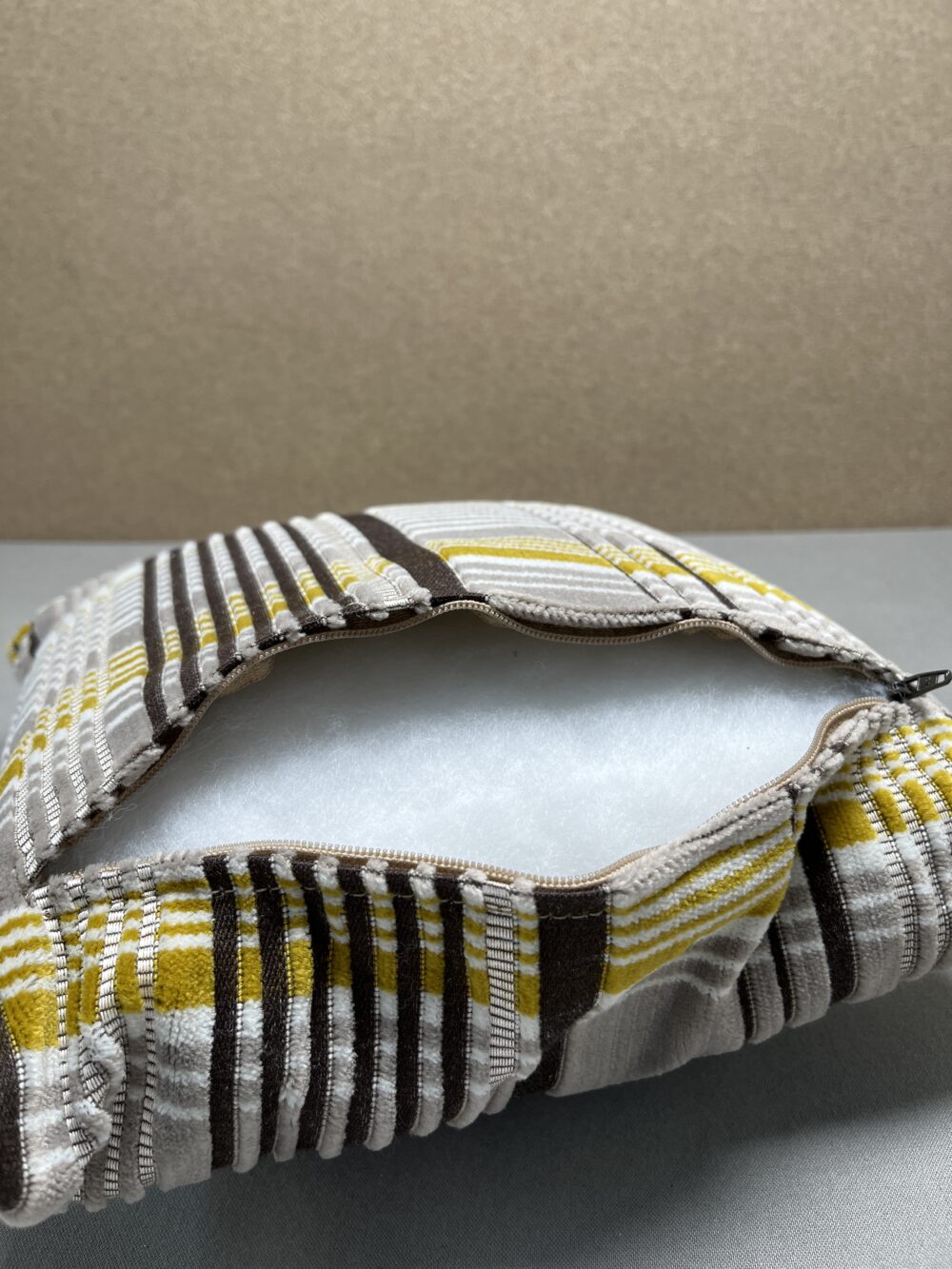 Niesmann & Bischoff Kissen Zierkissen kariert Tartan Hellgrau Weiß Apfelgrün 38x38cm