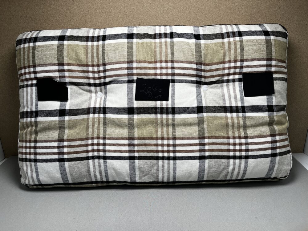 Niesmann & Bischoff Kissenset Arto 88EK Klassik braun beige Strukturstoff