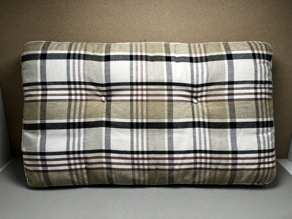 Niesmann & Bischoff Kissenset Arto 88EK Klassik braun beige Strukturstoff