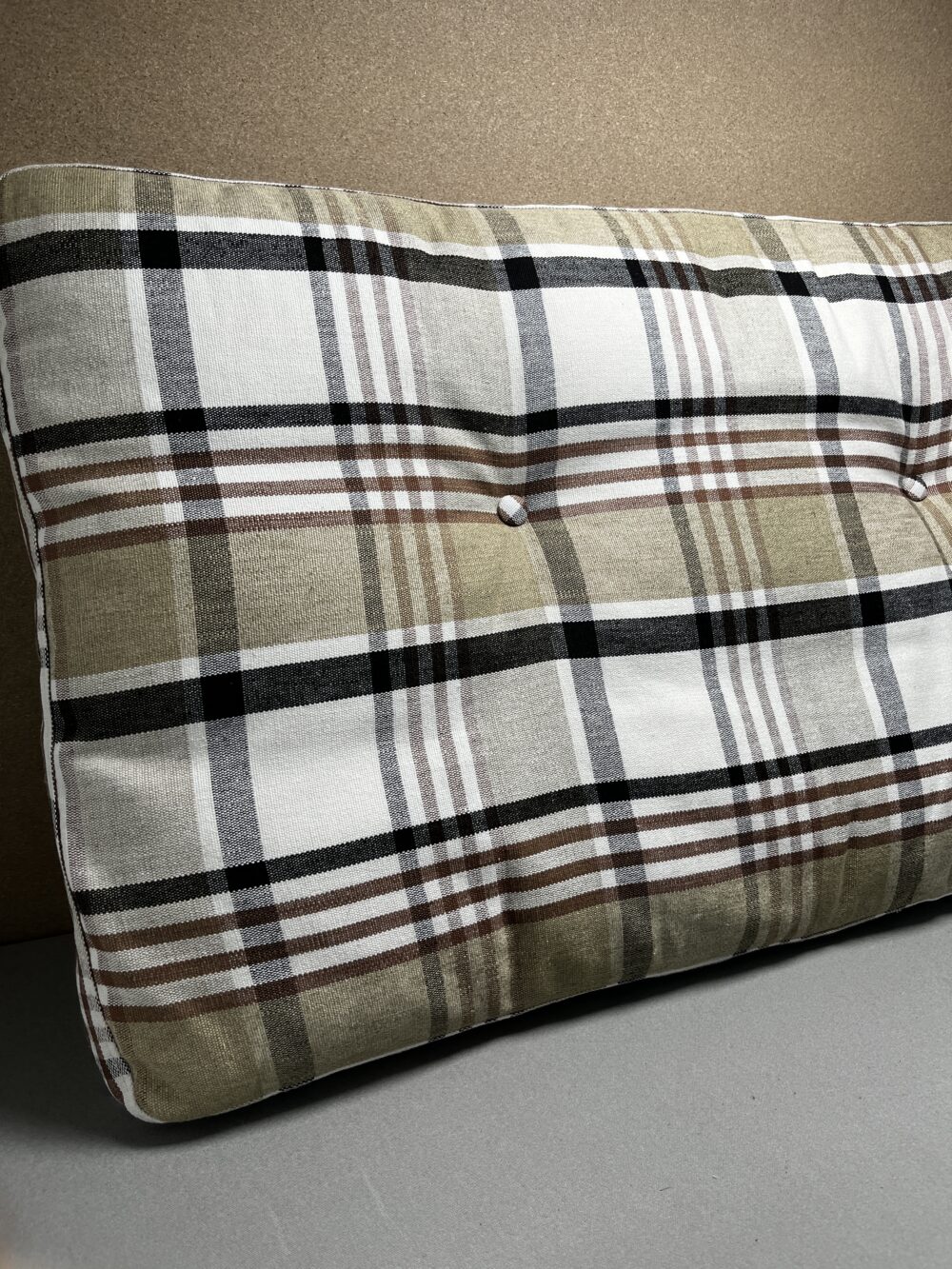 Niesmann & Bischoff Kissenset Arto 88EK Klassik braun beige Strukturstoff