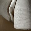 Tecon Meterware Gardinenstoff Beige Blattmuster Breite 140cm 10 Meter