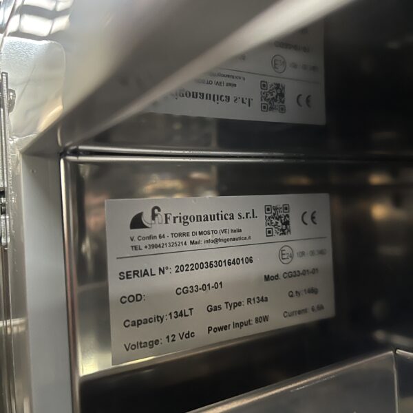 Frigonautica CG33-01-01 Kühlschrank/Gefrierkombination