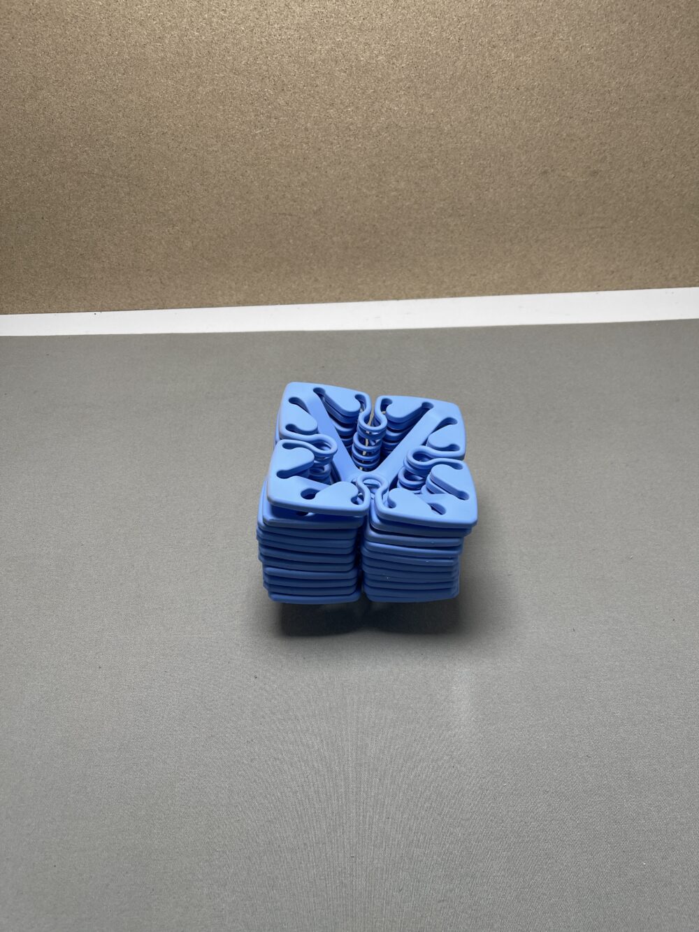 Froli Bettrost Bettgestell Ersatzteile "Federn" hellblau (soft) 11-teilig
