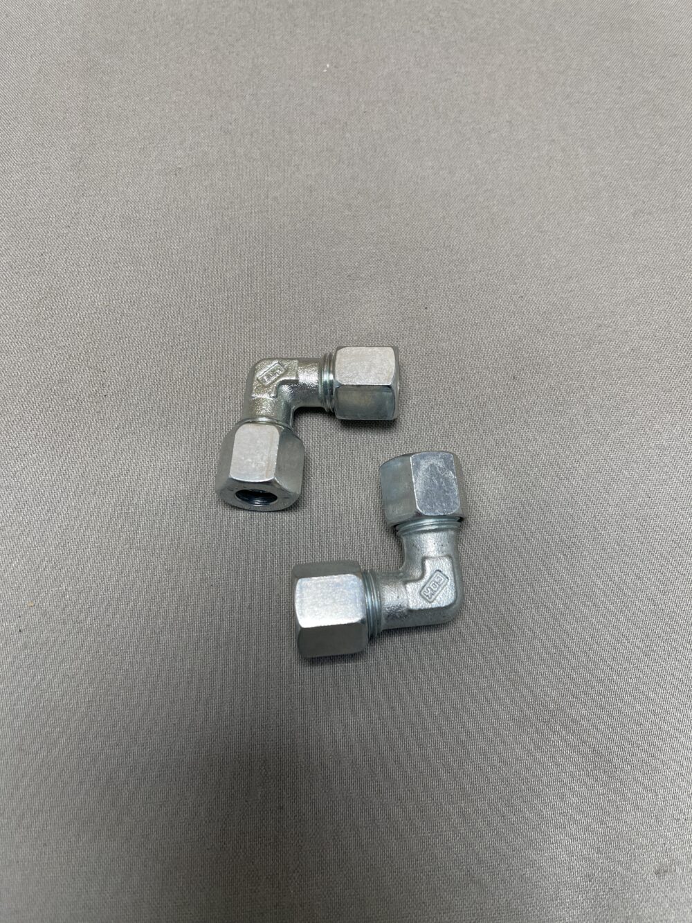 Gaswinkelverschluss RVS 90° 10x10 25-er Set
