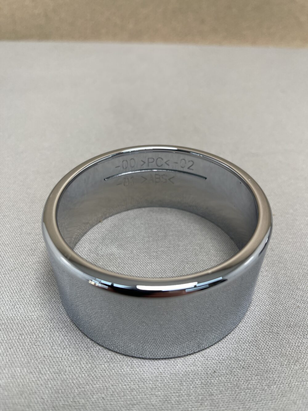 Schneider Abdeckung Ring Chrome Häfele 7cm 2-er Set