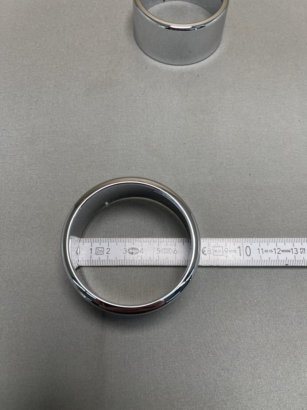 Schneider Abdeckung Ring Chrome Häfele 7cm 2-er Set