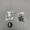 Gasknopf schwarz 2er-Set