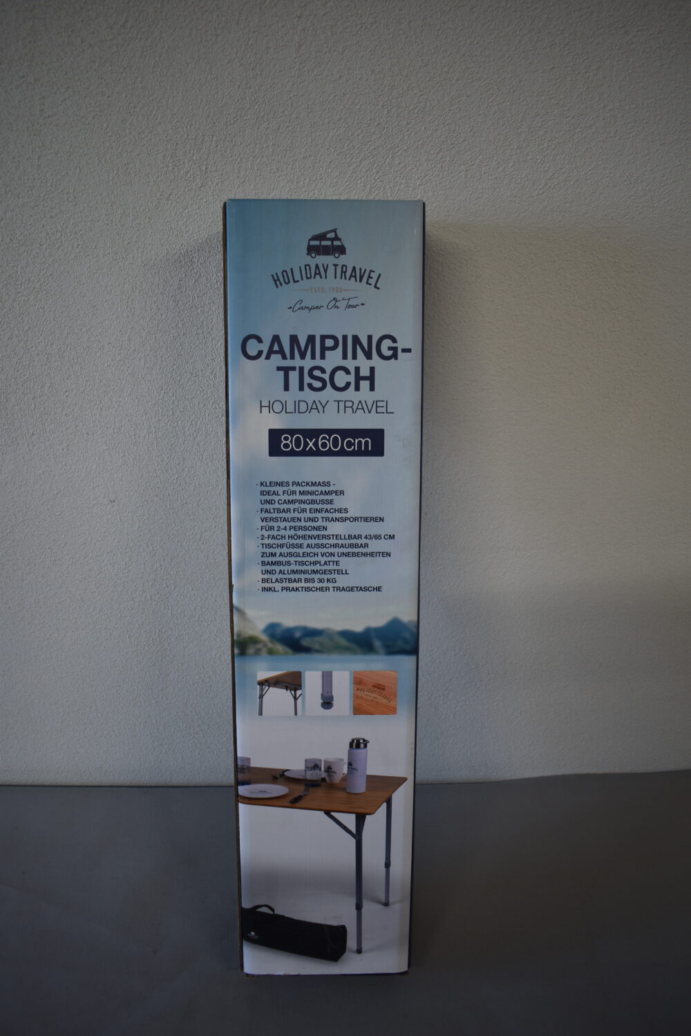 Campingtisch - Holiday Travel 80 x 60 cm
