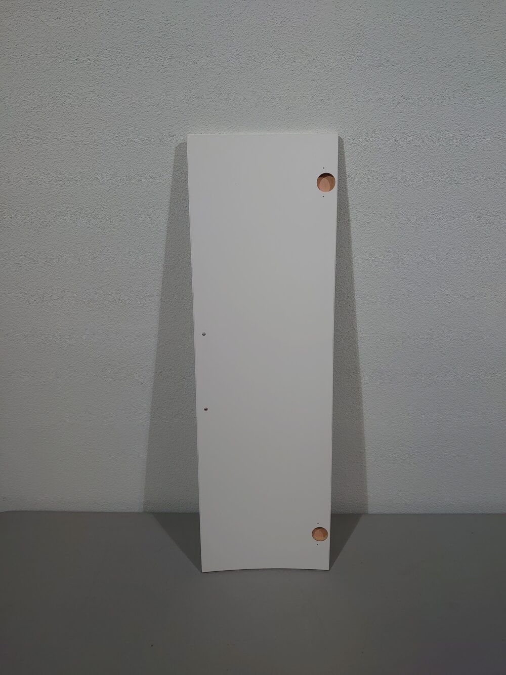 Möbel - Blende in Pearle White ca. 921x288x15 mm (gebogen)