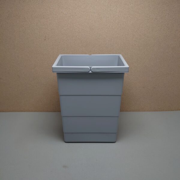 Mülleimer Wohnwagen / Wohnmobil ohne Deckel Grau ca. 29,5 x 23 x 15,5 cm