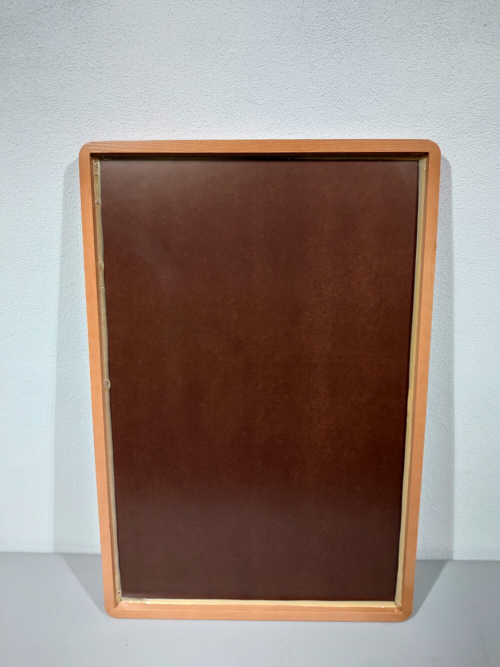 Tischplatte Wohnwagen / Wohnmobil ca. 100 x 68 cm Grau Platte / Holz-Kante