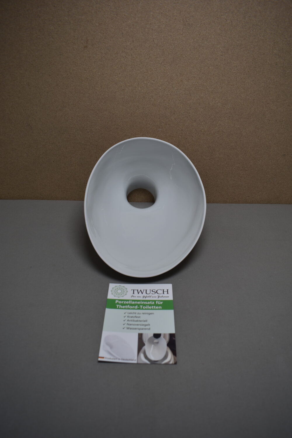 Twusch 3.0 Porzellaneinsatz für Toilette Thetford C260