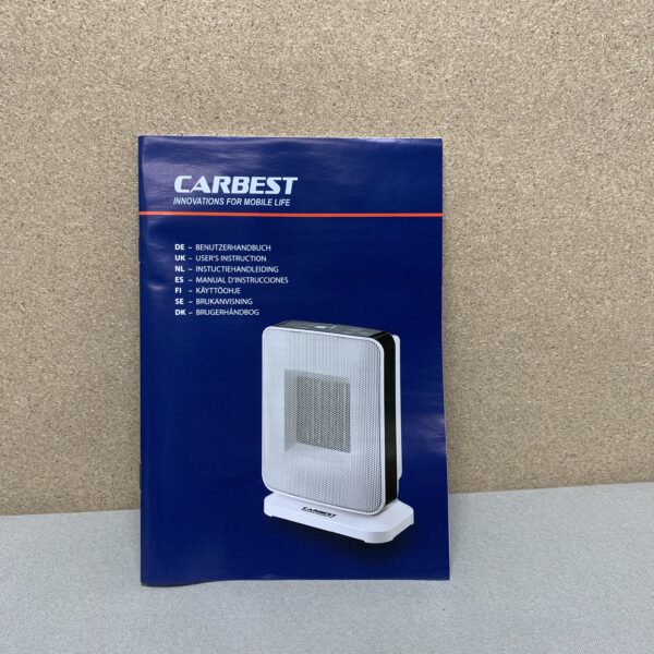 Carbest Heizlüfter 230V mit LED-Display