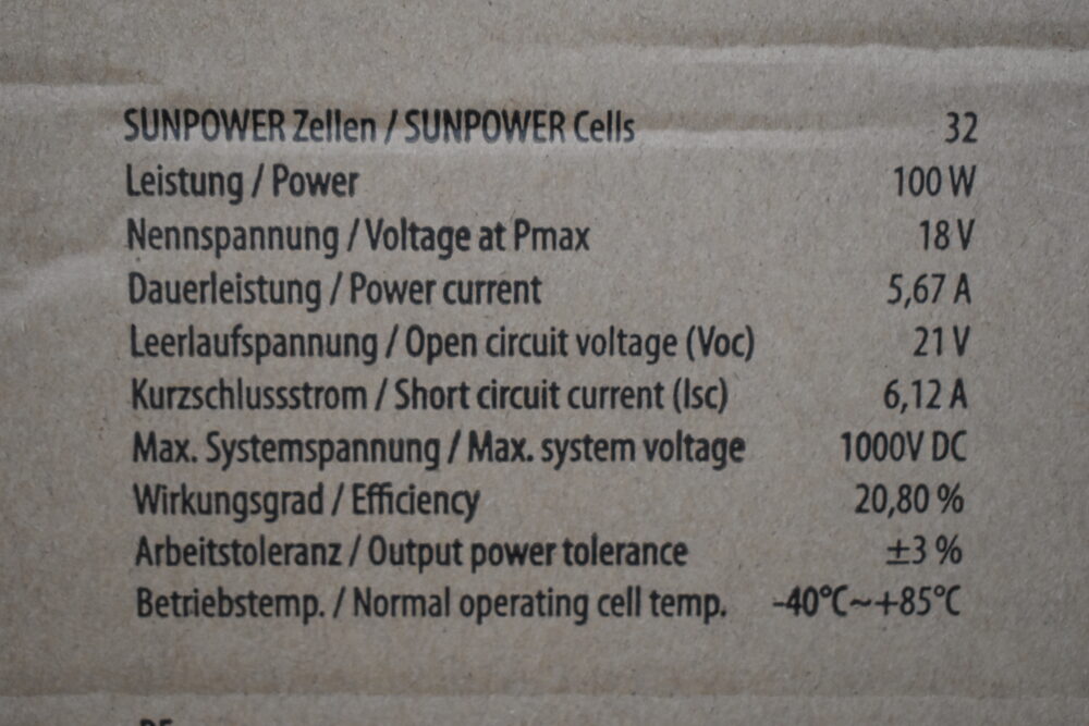 Carbest Power Panel Flex 100 Pro