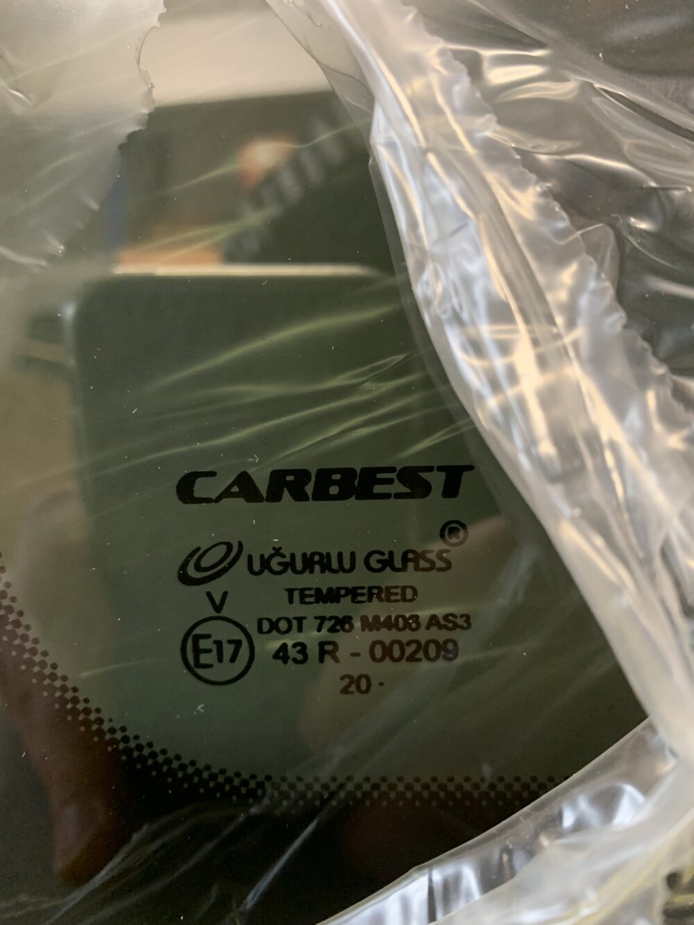 Carbest Seitenscheibe für VW T5/T6 1138x585mm
