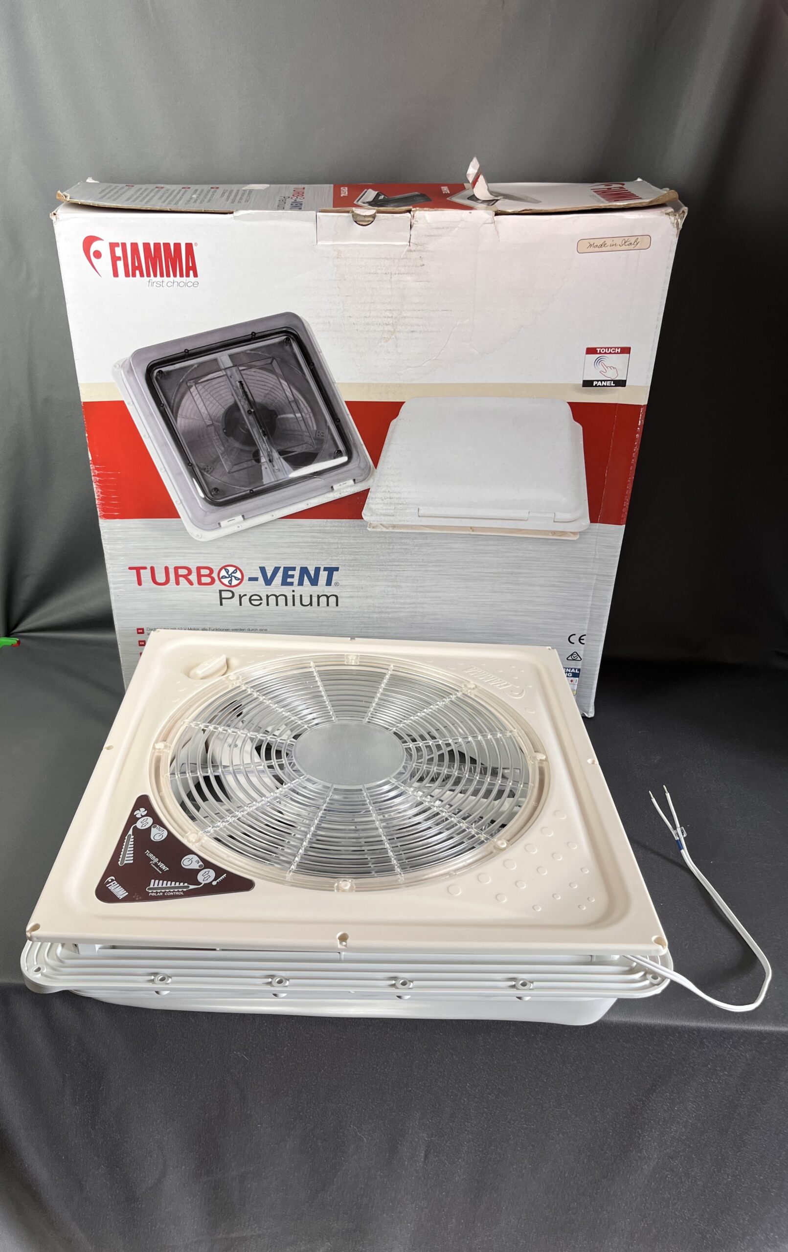 Fiamma Turbo Vent Premium 12V weiß – Ersatzteile für Wohnmobil